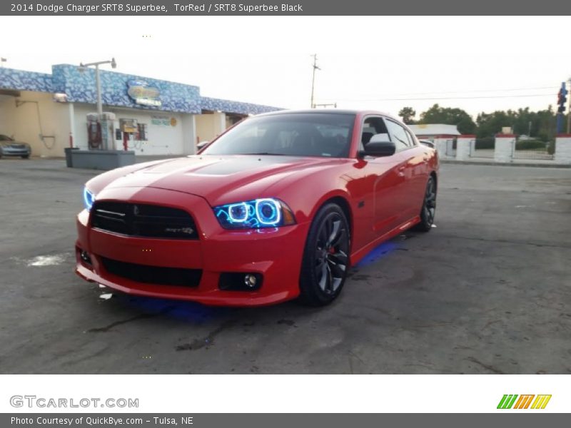TorRed / SRT8 Superbee Black 2014 Dodge Charger SRT8 Superbee