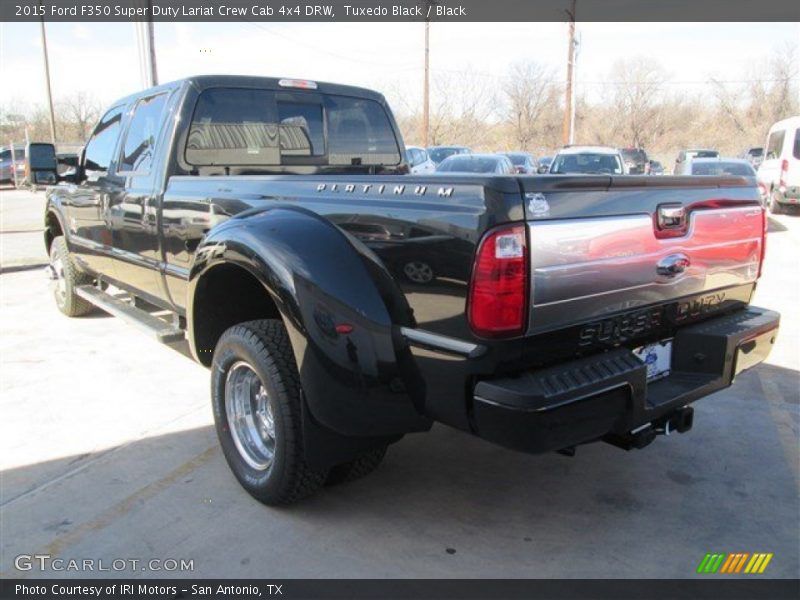 Tuxedo Black / Black 2015 Ford F350 Super Duty Lariat Crew Cab 4x4 DRW