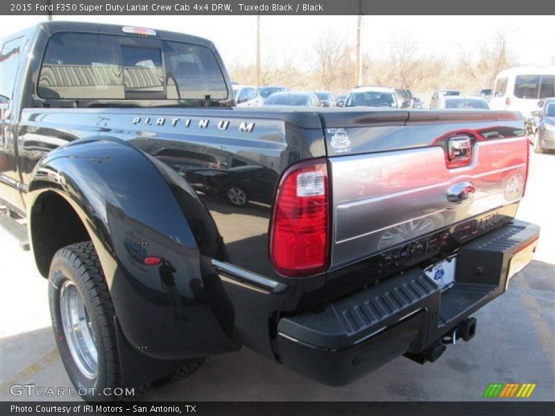 Tuxedo Black / Black 2015 Ford F350 Super Duty Lariat Crew Cab 4x4 DRW