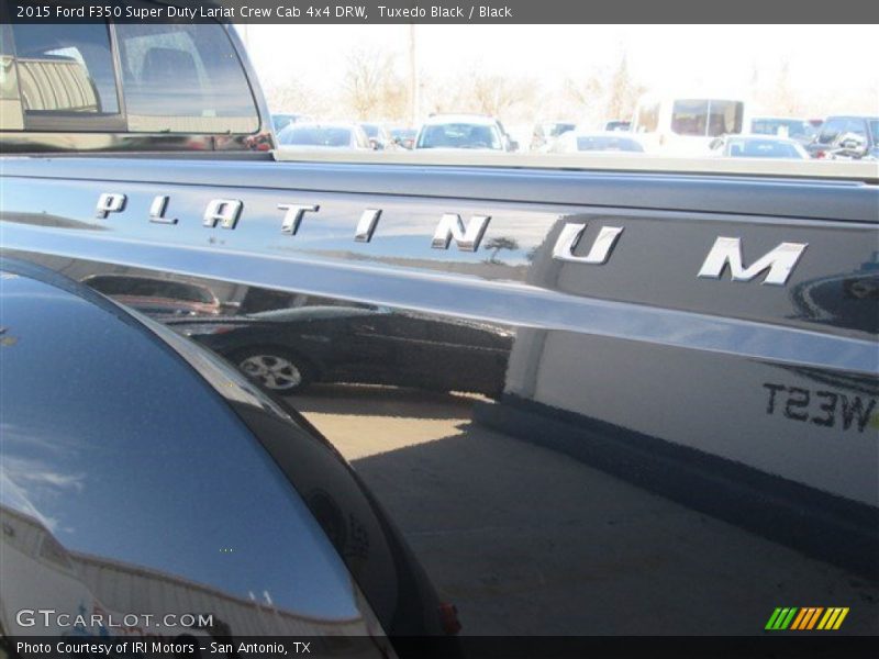 Tuxedo Black / Black 2015 Ford F350 Super Duty Lariat Crew Cab 4x4 DRW