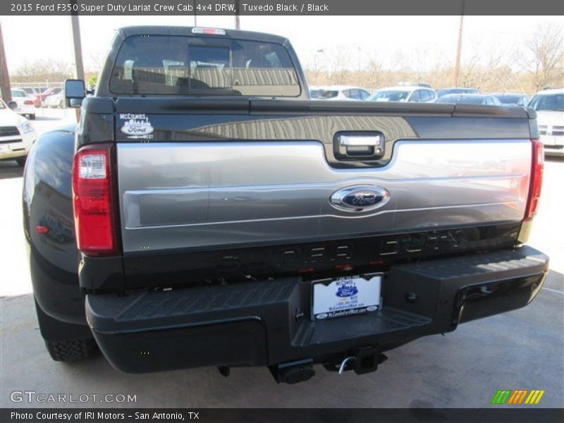 Tuxedo Black / Black 2015 Ford F350 Super Duty Lariat Crew Cab 4x4 DRW