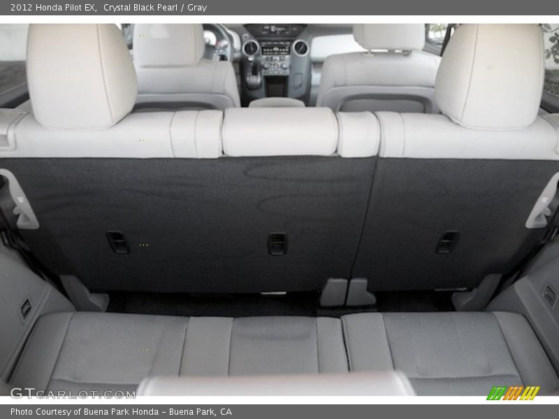 Crystal Black Pearl / Gray 2012 Honda Pilot EX