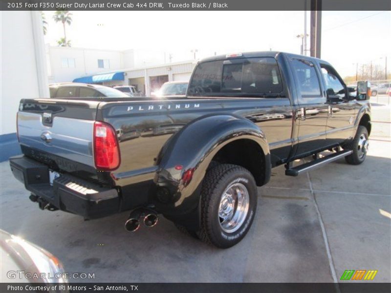 Tuxedo Black / Black 2015 Ford F350 Super Duty Lariat Crew Cab 4x4 DRW