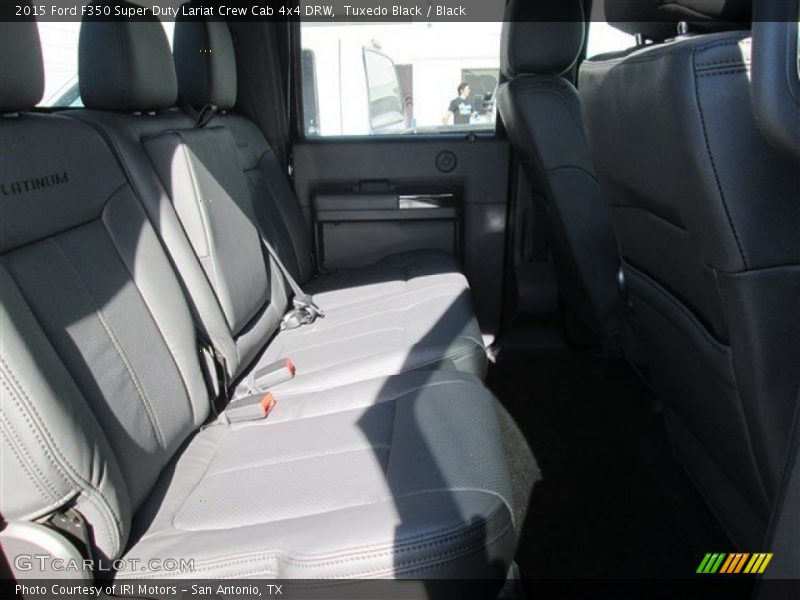 Tuxedo Black / Black 2015 Ford F350 Super Duty Lariat Crew Cab 4x4 DRW