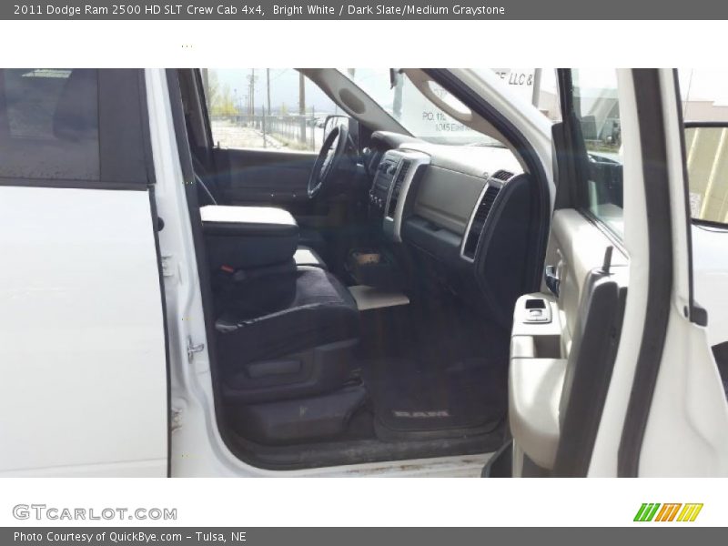 Bright White / Dark Slate/Medium Graystone 2011 Dodge Ram 2500 HD SLT Crew Cab 4x4
