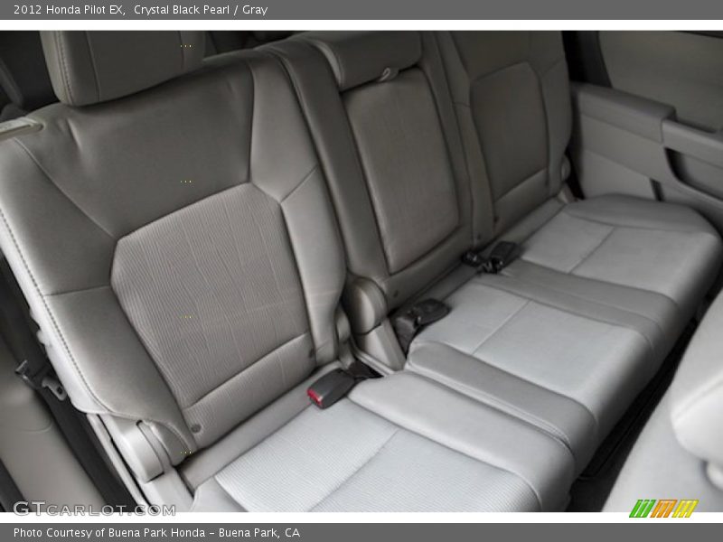 Crystal Black Pearl / Gray 2012 Honda Pilot EX