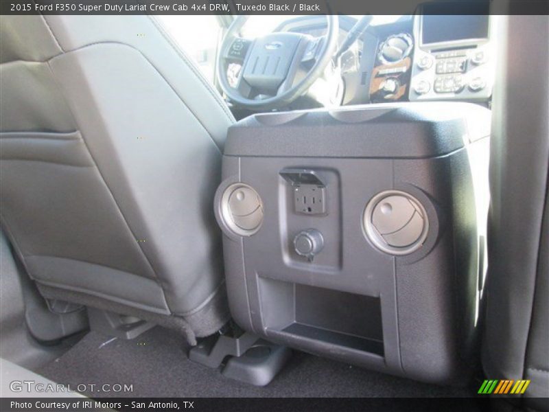 Tuxedo Black / Black 2015 Ford F350 Super Duty Lariat Crew Cab 4x4 DRW