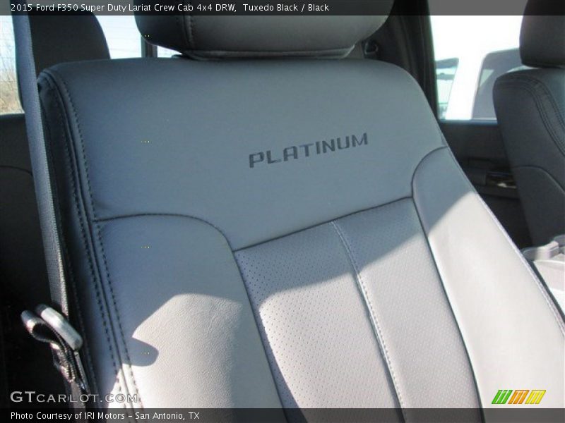 Tuxedo Black / Black 2015 Ford F350 Super Duty Lariat Crew Cab 4x4 DRW