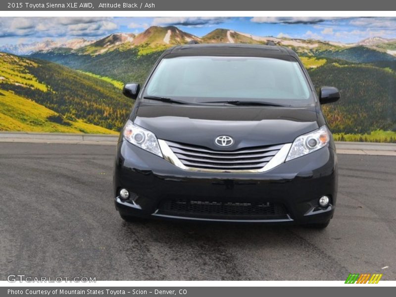 Attitude Black / Ash 2015 Toyota Sienna XLE AWD