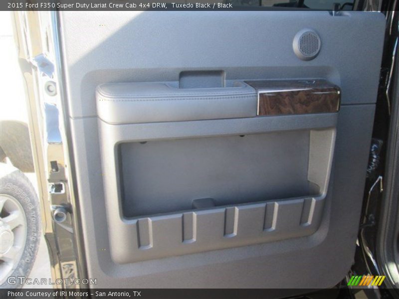 Tuxedo Black / Black 2015 Ford F350 Super Duty Lariat Crew Cab 4x4 DRW