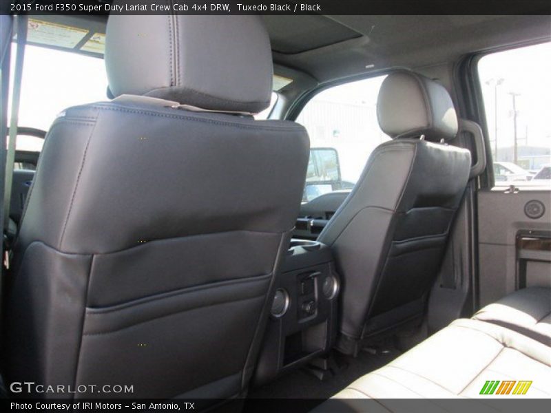 Tuxedo Black / Black 2015 Ford F350 Super Duty Lariat Crew Cab 4x4 DRW