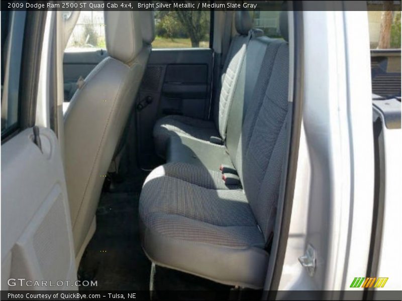 Bright Silver Metallic / Medium Slate Gray 2009 Dodge Ram 2500 ST Quad Cab 4x4