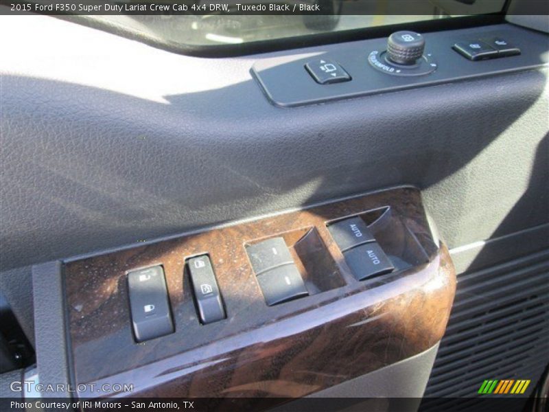 Tuxedo Black / Black 2015 Ford F350 Super Duty Lariat Crew Cab 4x4 DRW