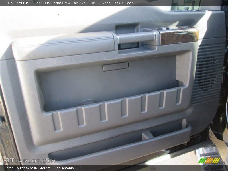 Tuxedo Black / Black 2015 Ford F350 Super Duty Lariat Crew Cab 4x4 DRW