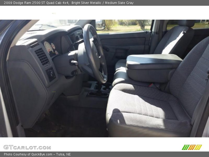  2009 Ram 2500 ST Quad Cab 4x4 Medium Slate Gray Interior