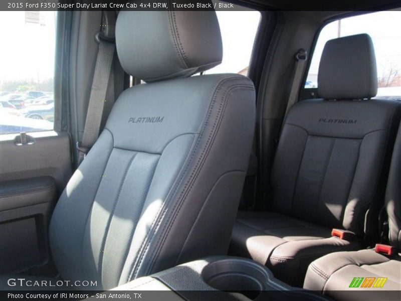 Tuxedo Black / Black 2015 Ford F350 Super Duty Lariat Crew Cab 4x4 DRW