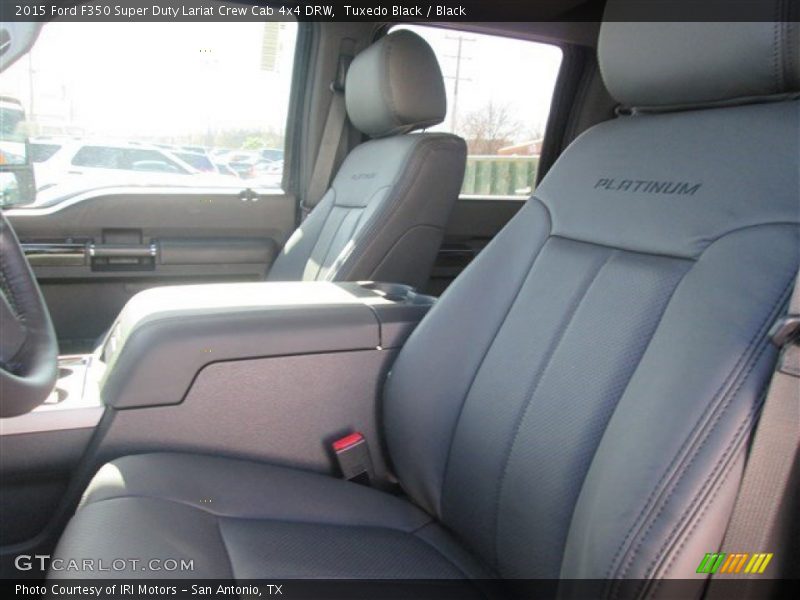 Tuxedo Black / Black 2015 Ford F350 Super Duty Lariat Crew Cab 4x4 DRW