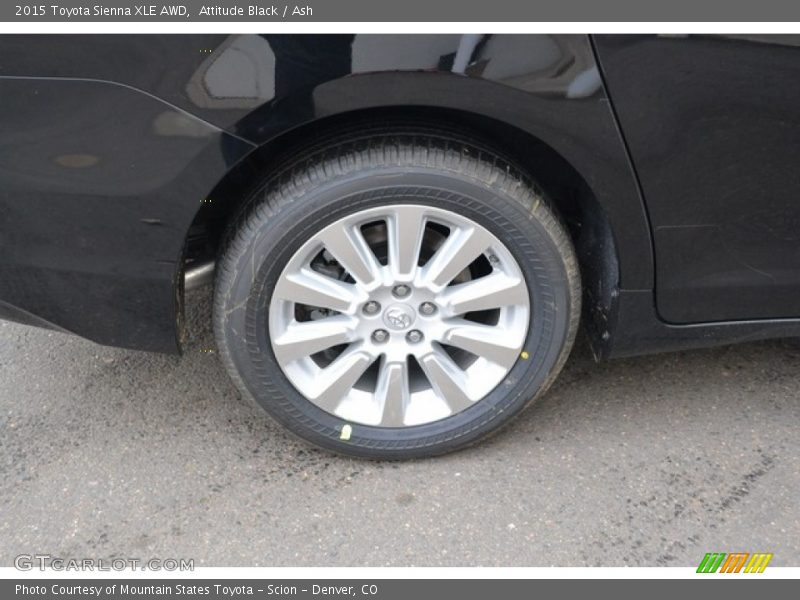 Attitude Black / Ash 2015 Toyota Sienna XLE AWD