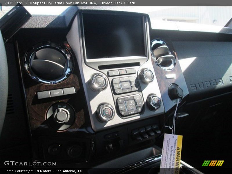 Tuxedo Black / Black 2015 Ford F350 Super Duty Lariat Crew Cab 4x4 DRW