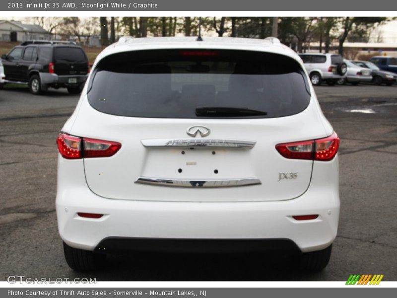 Moonlight White / Graphite 2013 Infiniti JX 35 AWD