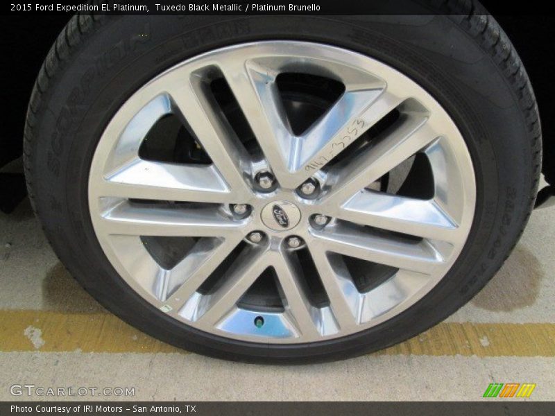 Tuxedo Black Metallic / Platinum Brunello 2015 Ford Expedition EL Platinum