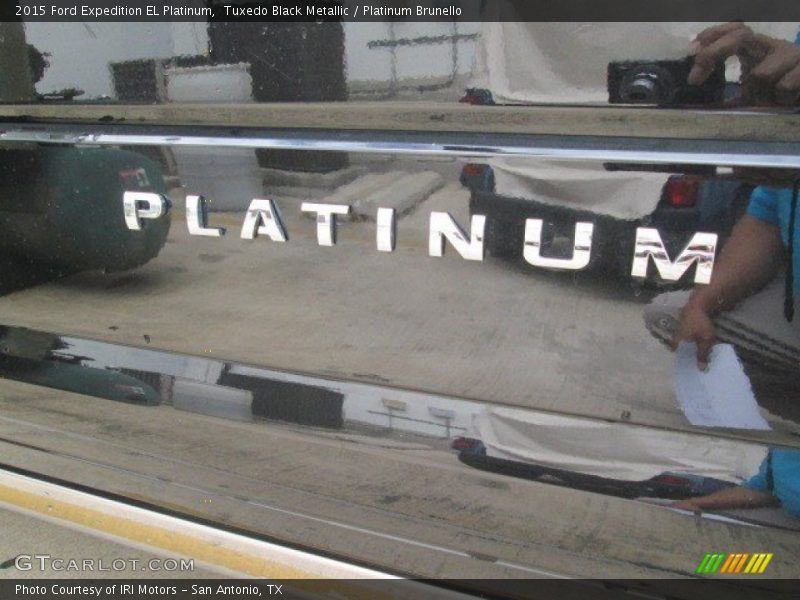 Tuxedo Black Metallic / Platinum Brunello 2015 Ford Expedition EL Platinum