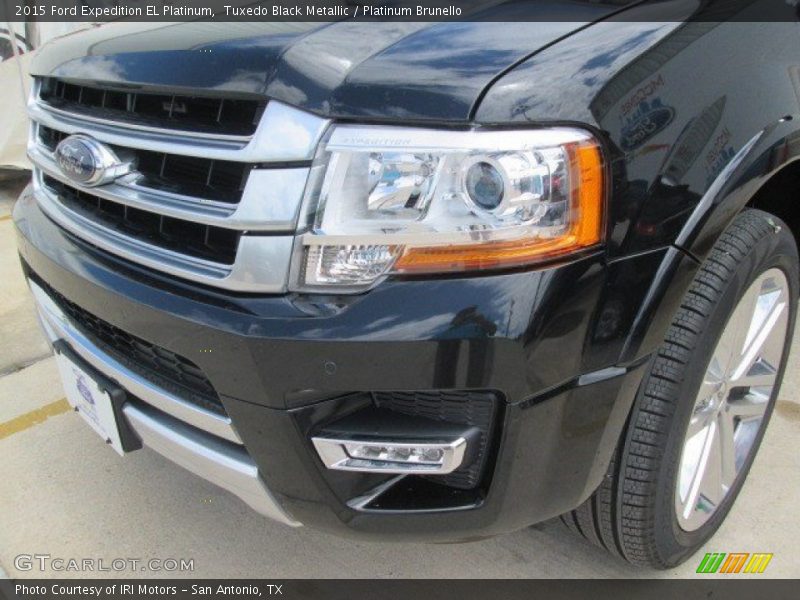 Tuxedo Black Metallic / Platinum Brunello 2015 Ford Expedition EL Platinum