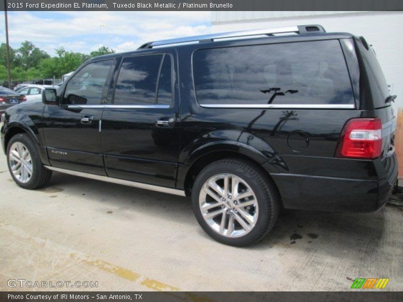 Tuxedo Black Metallic / Platinum Brunello 2015 Ford Expedition EL Platinum