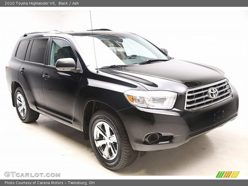 Front 3/4 View of 2010 Highlander V6