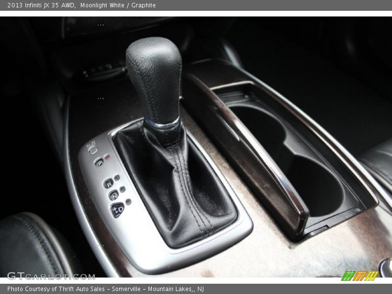 Moonlight White / Graphite 2013 Infiniti JX 35 AWD