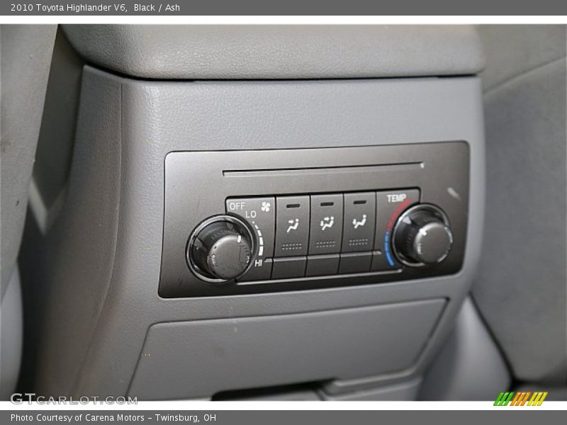 Black / Ash 2010 Toyota Highlander V6