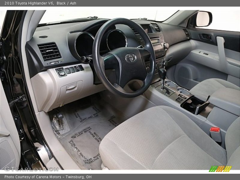 Black / Ash 2010 Toyota Highlander V6