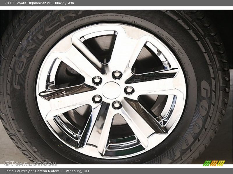 Black / Ash 2010 Toyota Highlander V6