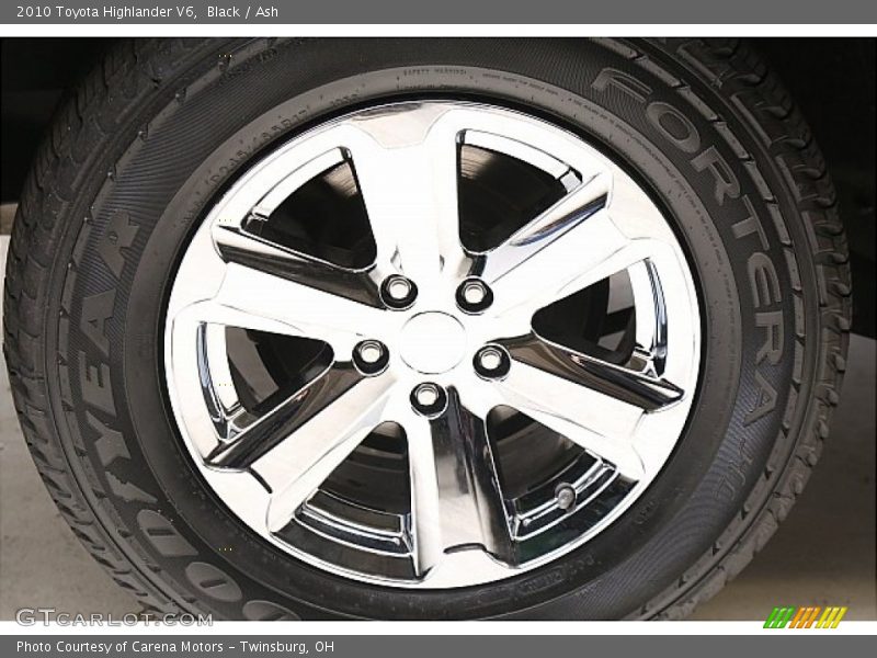 Black / Ash 2010 Toyota Highlander V6