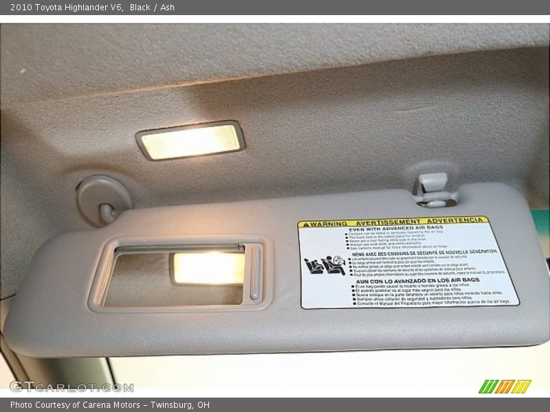 Black / Ash 2010 Toyota Highlander V6
