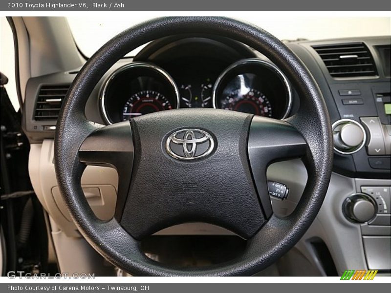 Black / Ash 2010 Toyota Highlander V6