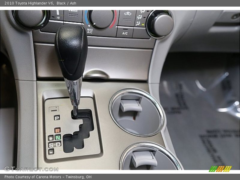 Black / Ash 2010 Toyota Highlander V6