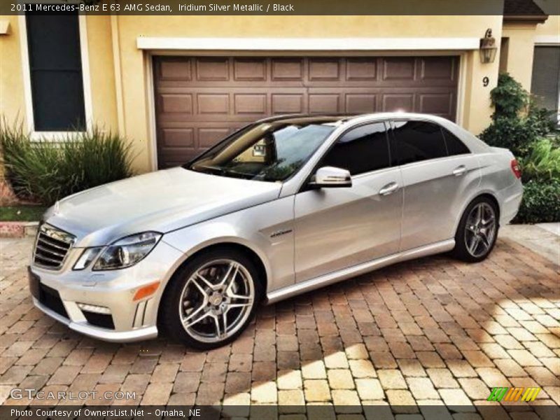 Front 3/4 View of 2011 E 63 AMG Sedan