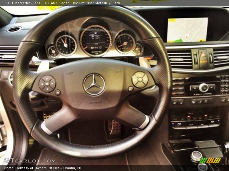  2011 E 63 AMG Sedan Steering Wheel