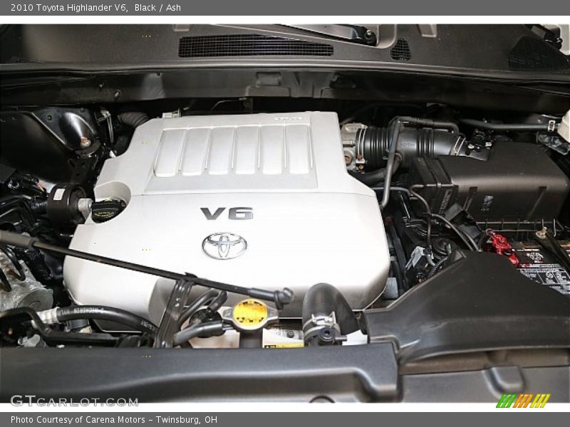 Black / Ash 2010 Toyota Highlander V6