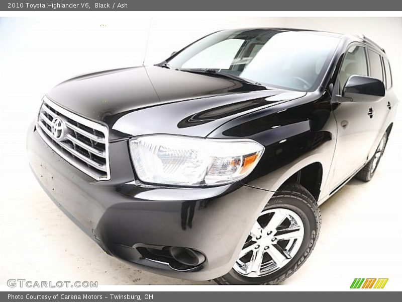 Black / Ash 2010 Toyota Highlander V6