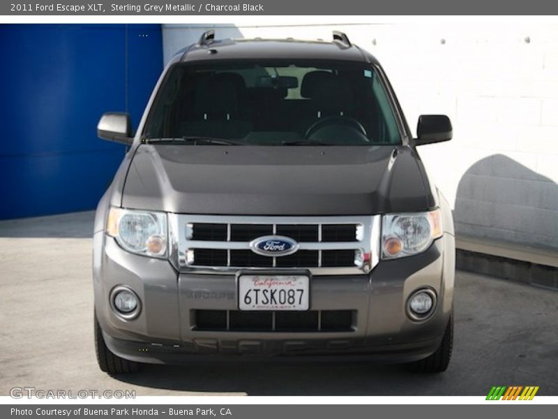 Sterling Grey Metallic / Charcoal Black 2011 Ford Escape XLT