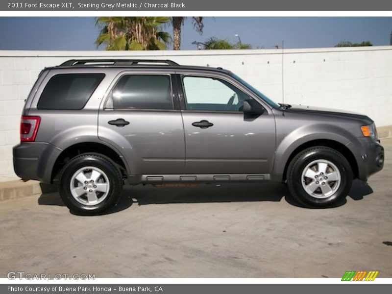 Sterling Grey Metallic / Charcoal Black 2011 Ford Escape XLT