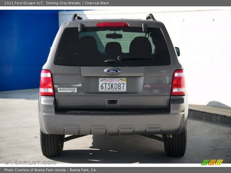 Sterling Grey Metallic / Charcoal Black 2011 Ford Escape XLT