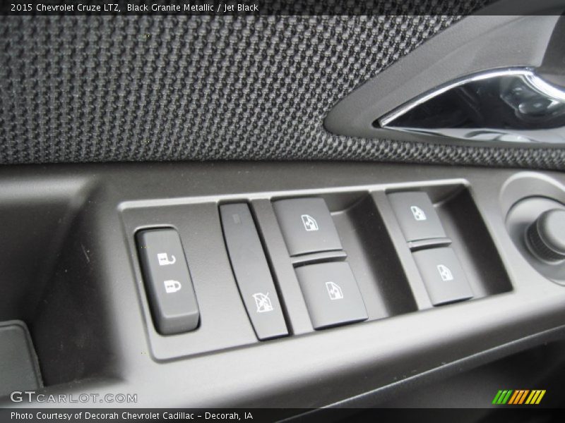 Black Granite Metallic / Jet Black 2015 Chevrolet Cruze LTZ