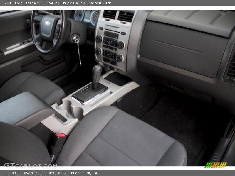 Sterling Grey Metallic / Charcoal Black 2011 Ford Escape XLT