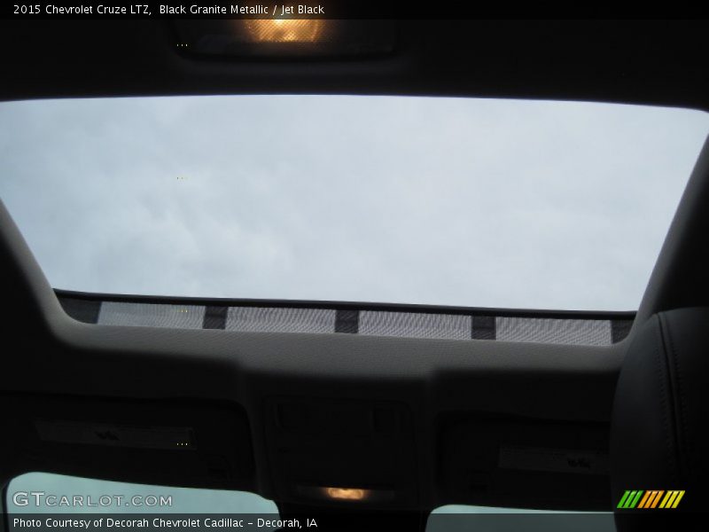 Black Granite Metallic / Jet Black 2015 Chevrolet Cruze LTZ