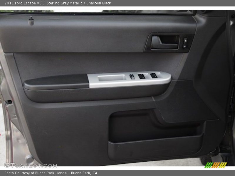 Sterling Grey Metallic / Charcoal Black 2011 Ford Escape XLT