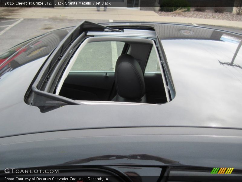 Black Granite Metallic / Jet Black 2015 Chevrolet Cruze LTZ
