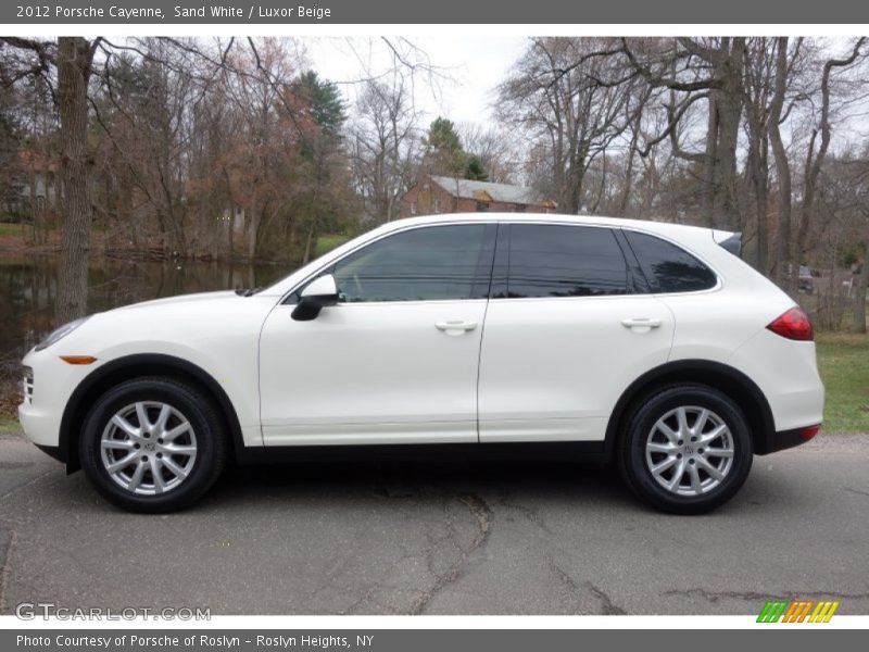  2012 Cayenne  Sand White